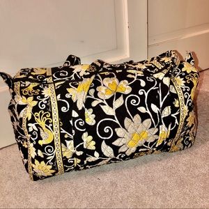 Vera Bradley Small Duffel Yellow Bird